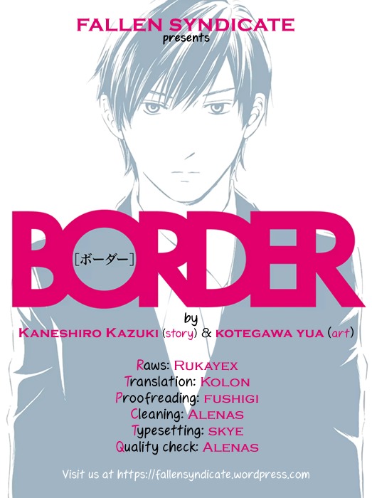 Border (KOTEGAWA Yua) Chapter 7 page 2 - Chapter 7: Torment I