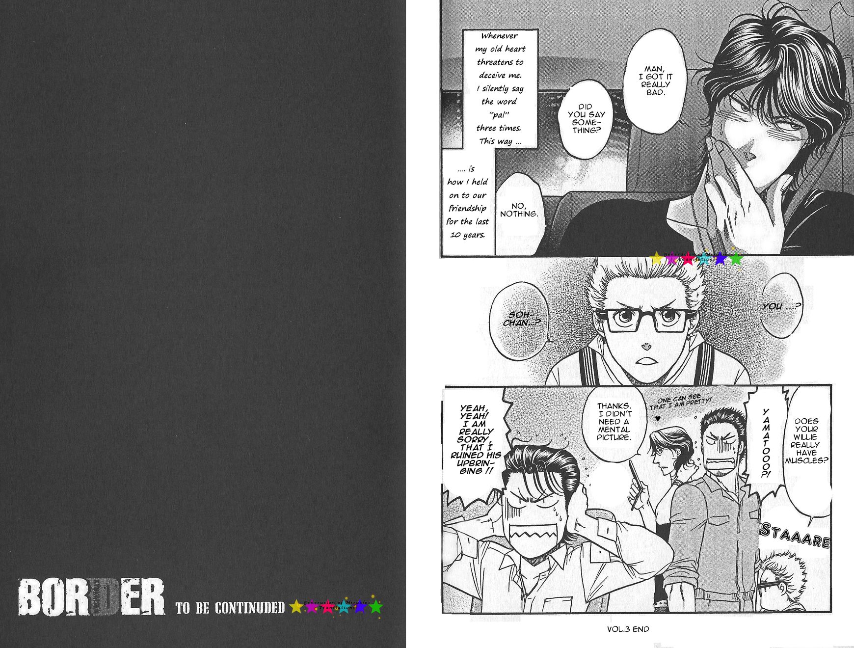 Border Chapter 15.7 page 23 - Chapter 15.7 : There where the friendship ends
