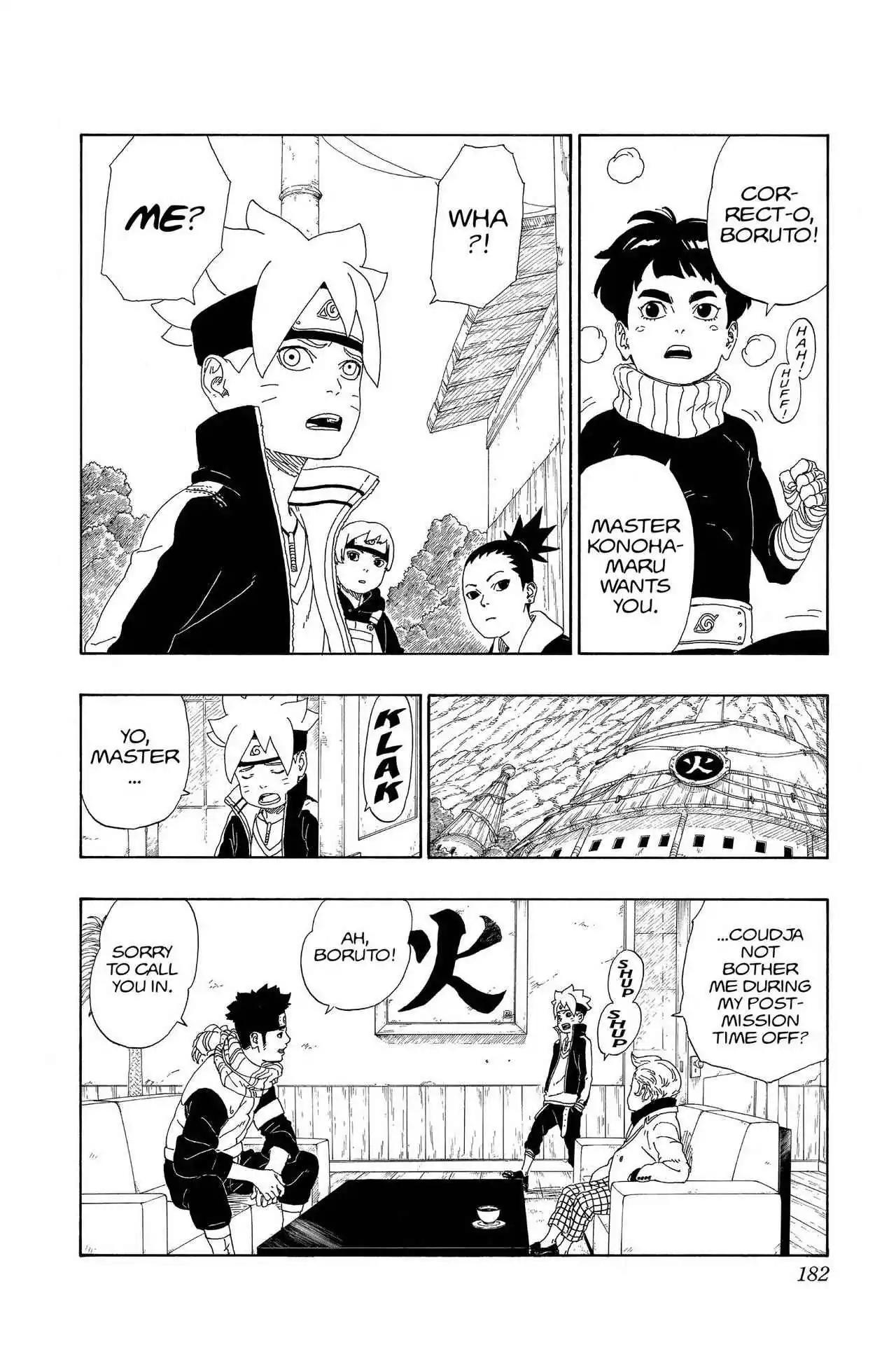 Boruto: Naruto Next Generations Chapter 11 page 38 - Chapter 11: Vol.3 Number 11: A New Mission!!