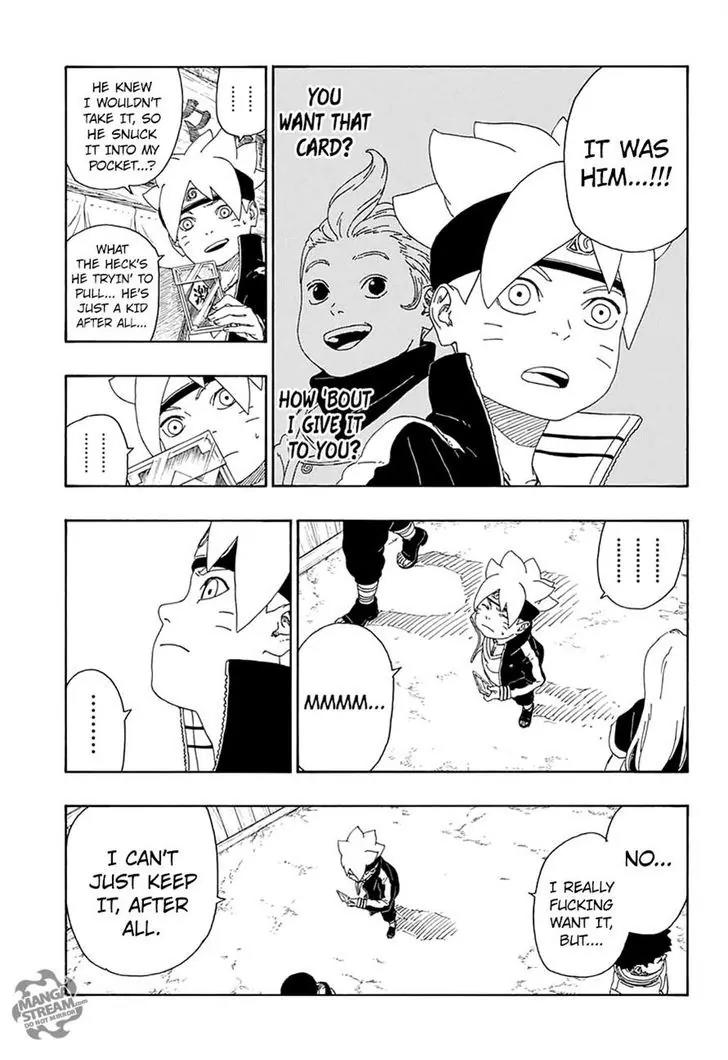 Boruto: Naruto Next Generations Chapter 13 page 11 - Chapter 13: The Value of A Trump Card!