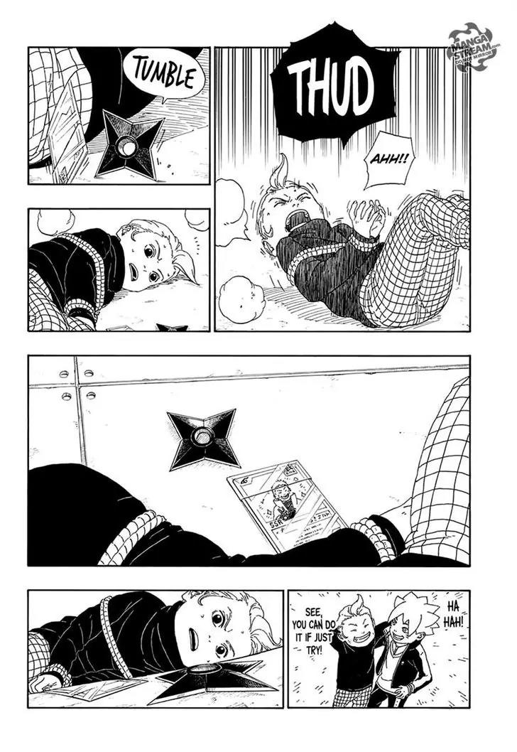 Boruto: Naruto Next Generations Chapter 13 page 34 - Chapter 13: The Value of A Trump Card!