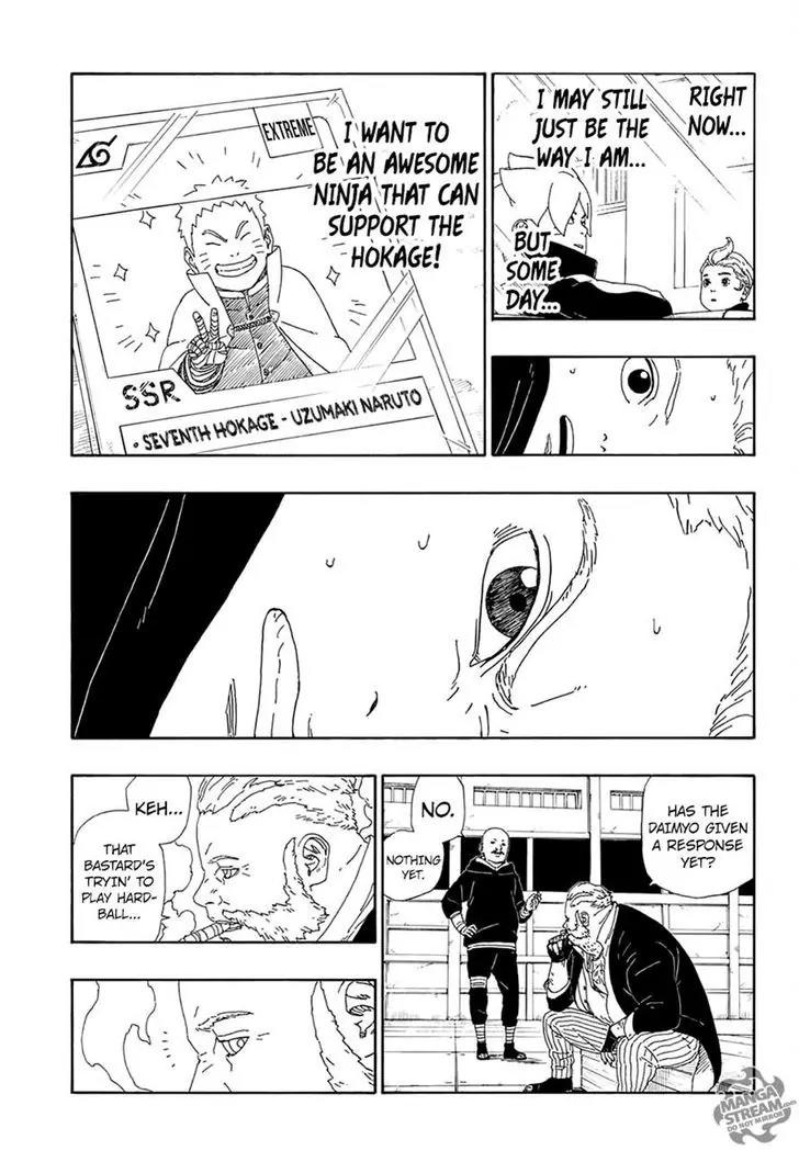 Boruto: Naruto Next Generations Chapter 13 page 35 - Chapter 13: The Value of A Trump Card!