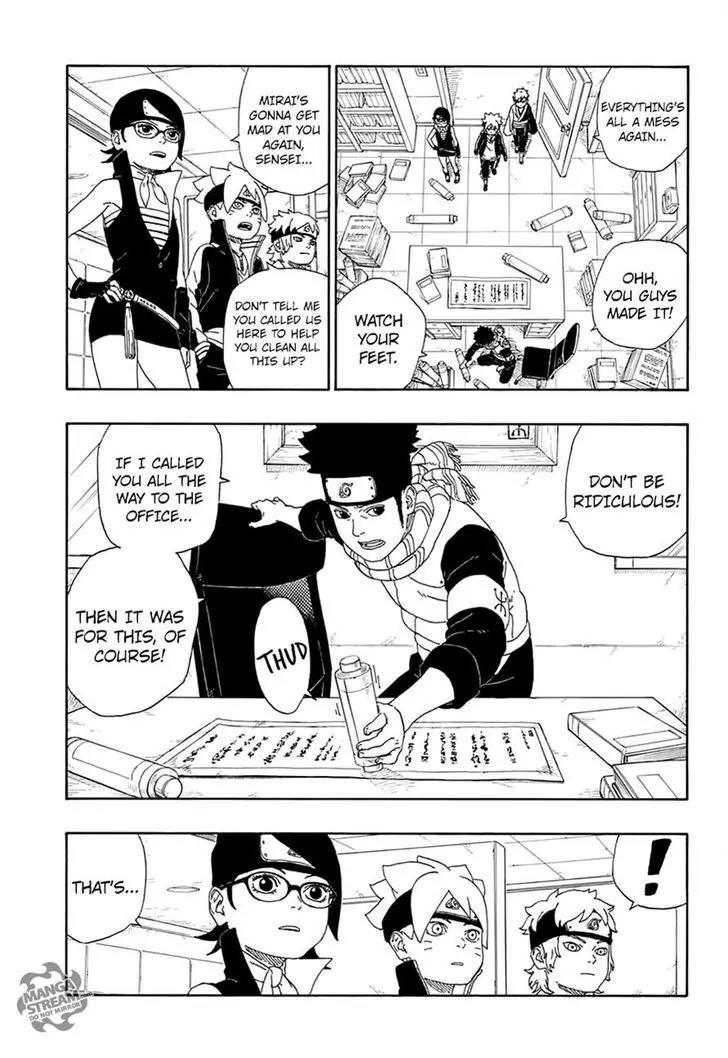 Boruto: Naruto Next Generations Chapter 13 page 5 - Chapter 13: The Value of A Trump Card!