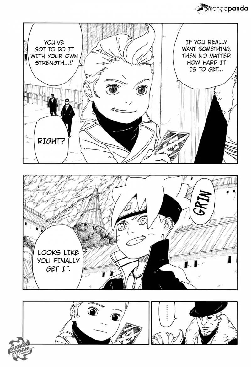 Boruto: Naruto Next Generations Chapter 15 page 27 - Chapter 15: The Supporting Shadow...!!
