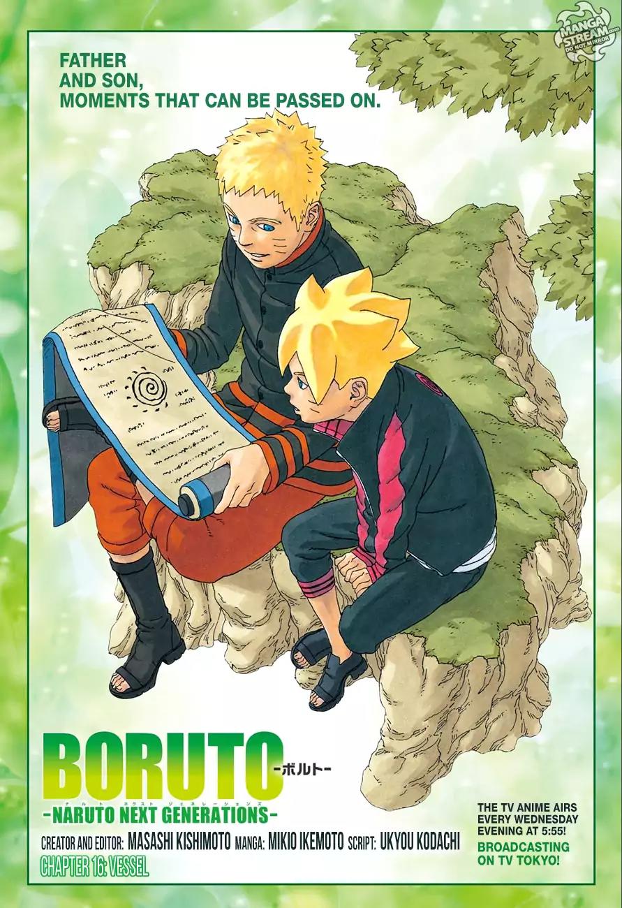 Boruto: Naruto Next Generations Chapter 16 page 1 - Chapter 16: Vessel