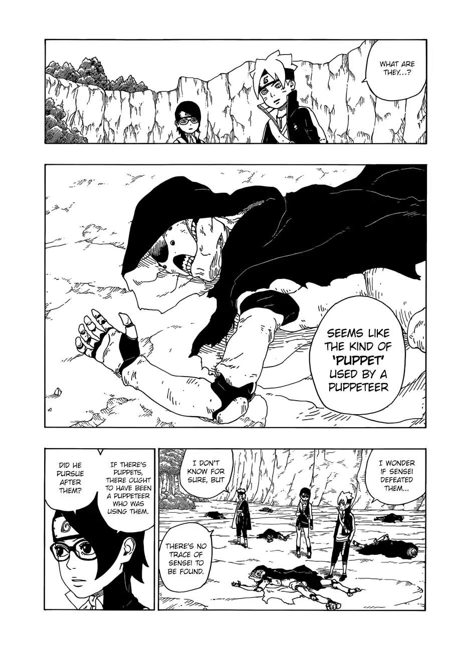 Boruto: Naruto Next Generations Chapter 19 page 12 - Chapter 19: "Puppets"