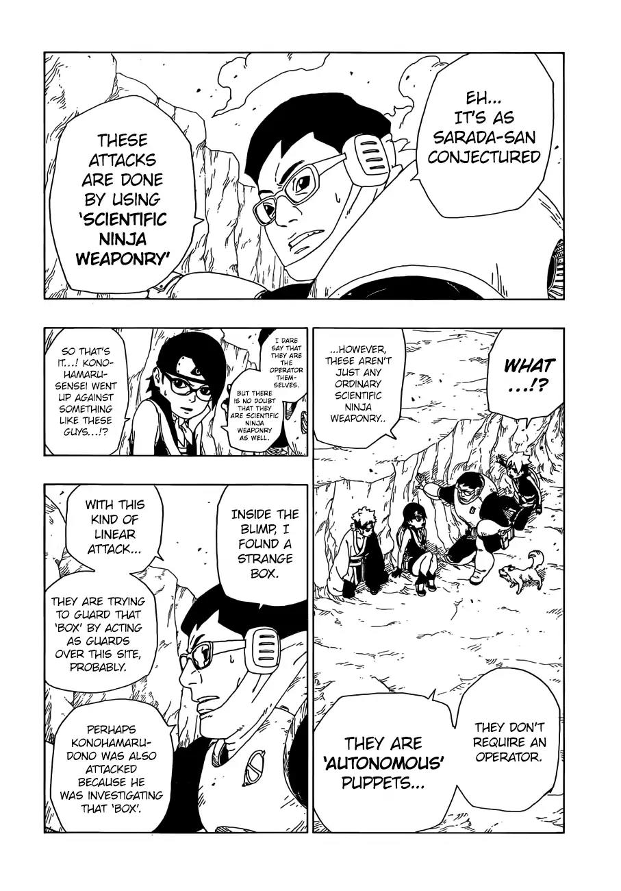 Boruto: Naruto Next Generations Chapter 19 page 25 - Chapter 19: "Puppets"