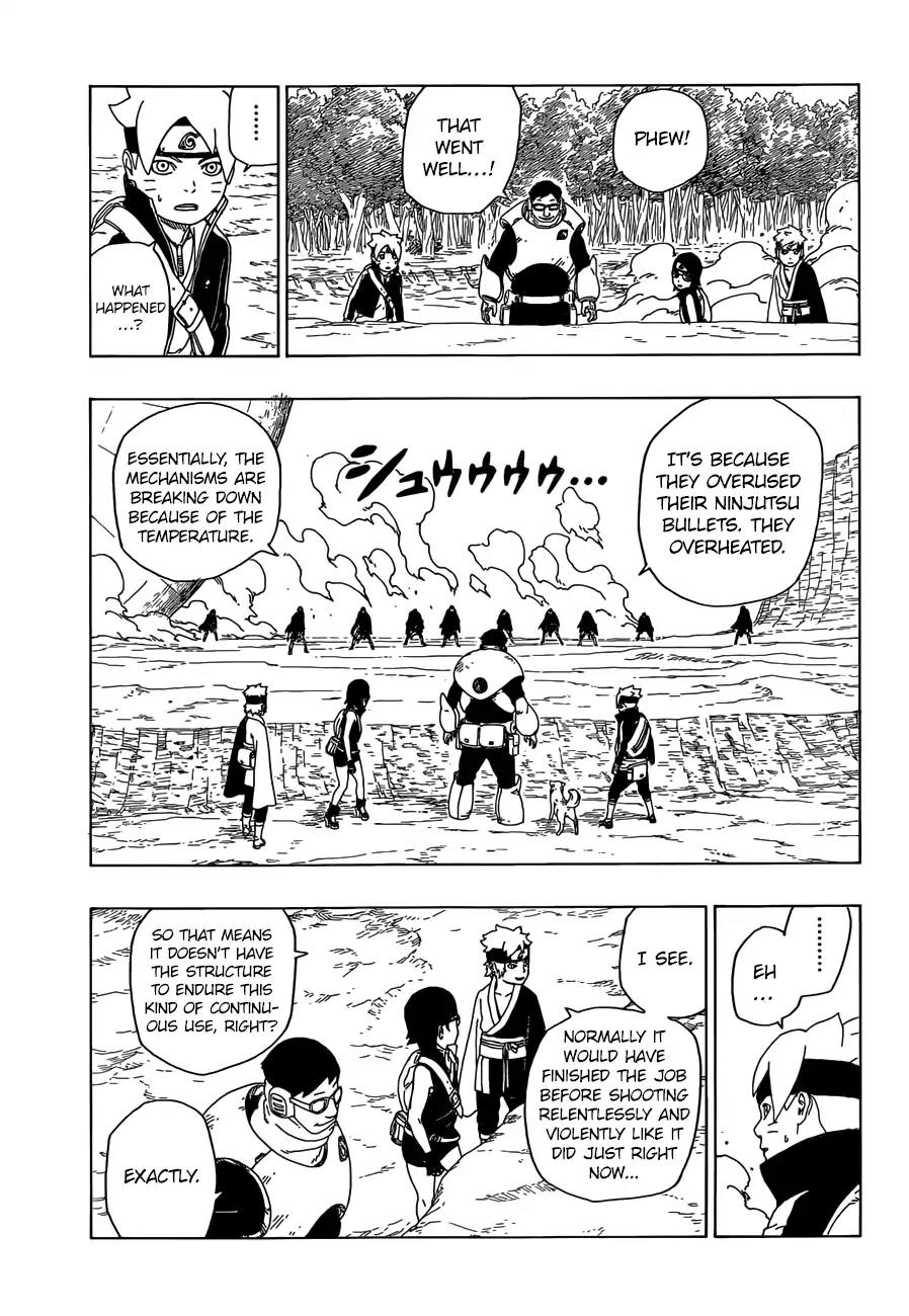 Boruto: Naruto Next Generations Chapter 19 page 32 - Chapter 19: "Puppets"