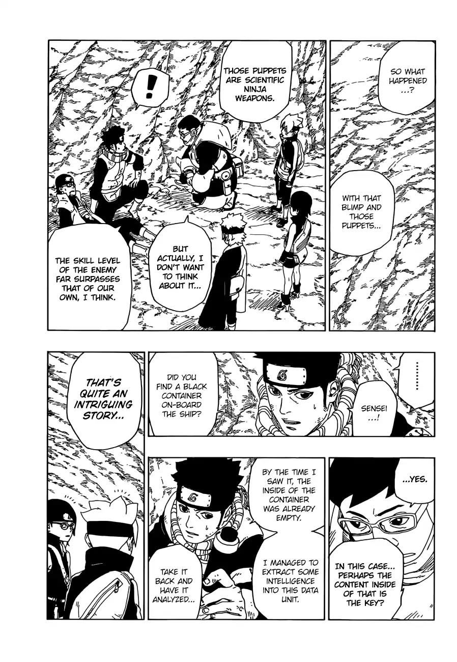 Boruto: Naruto Next Generations Chapter 19 page 38 - Chapter 19: "Puppets"