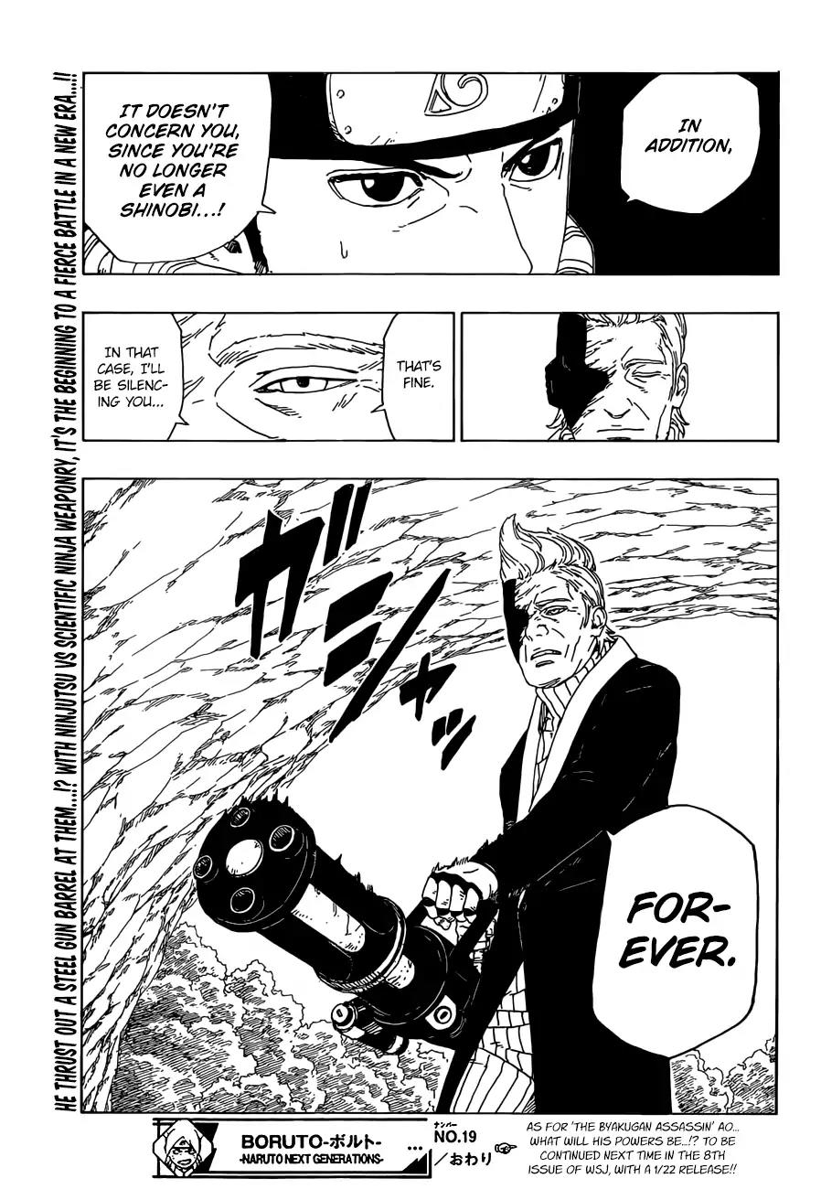 Boruto: Naruto Next Generations Chapter 19 page 42 - Chapter 19: "Puppets"