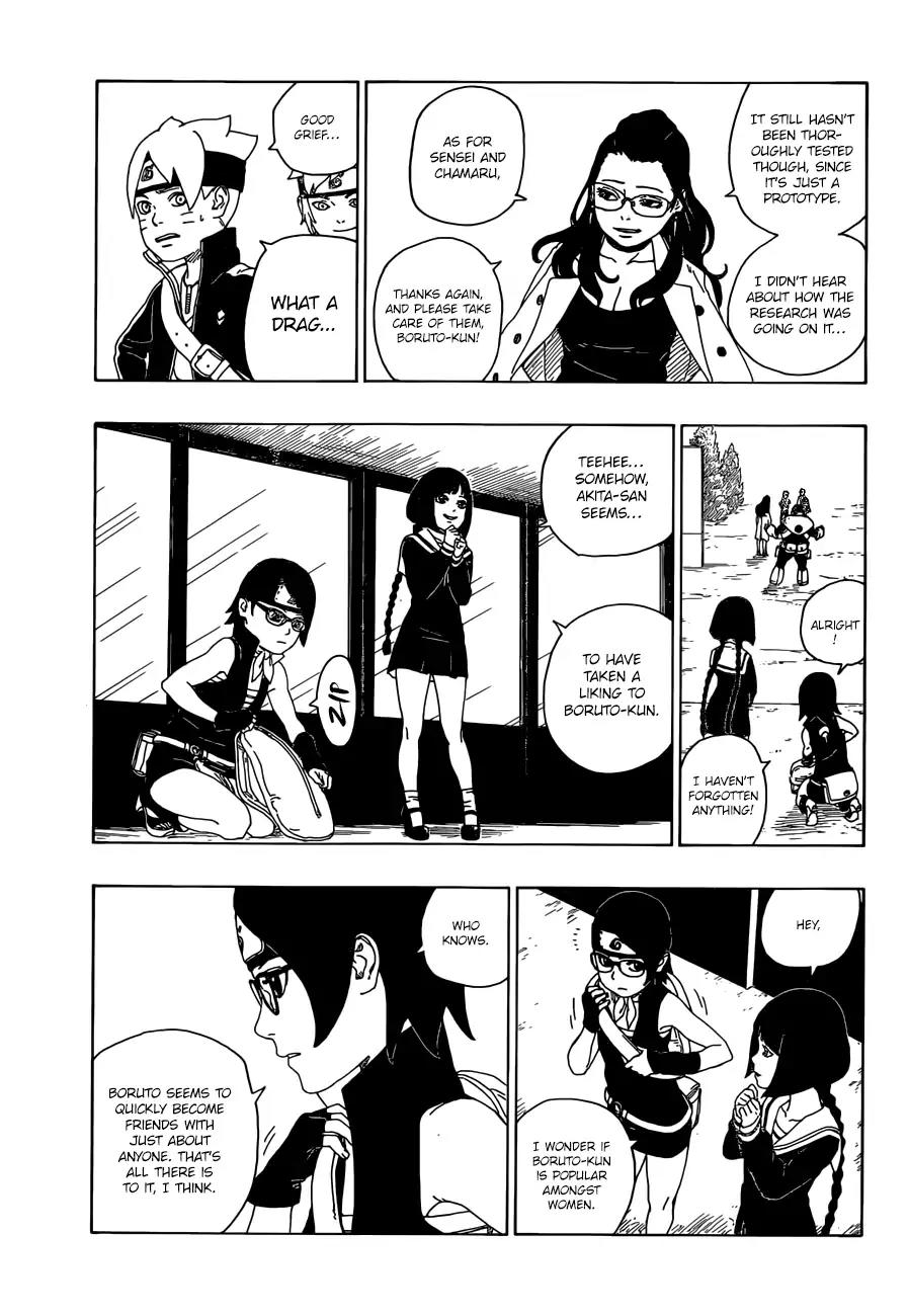Boruto: Naruto Next Generations Chapter 19 page 6 - Chapter 19: "Puppets"