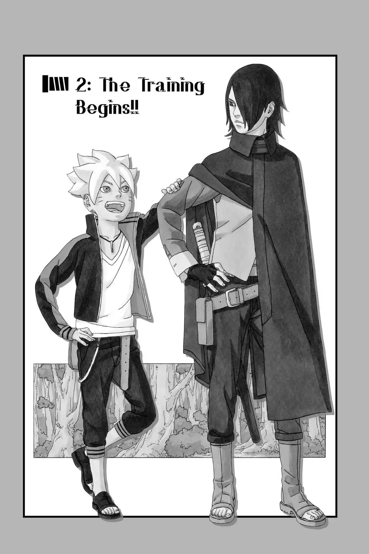 Boruto: Naruto Next Generations Chapter 2 page 1 - Chapter 2: Vol.1 Number 2: The Training Begins!!