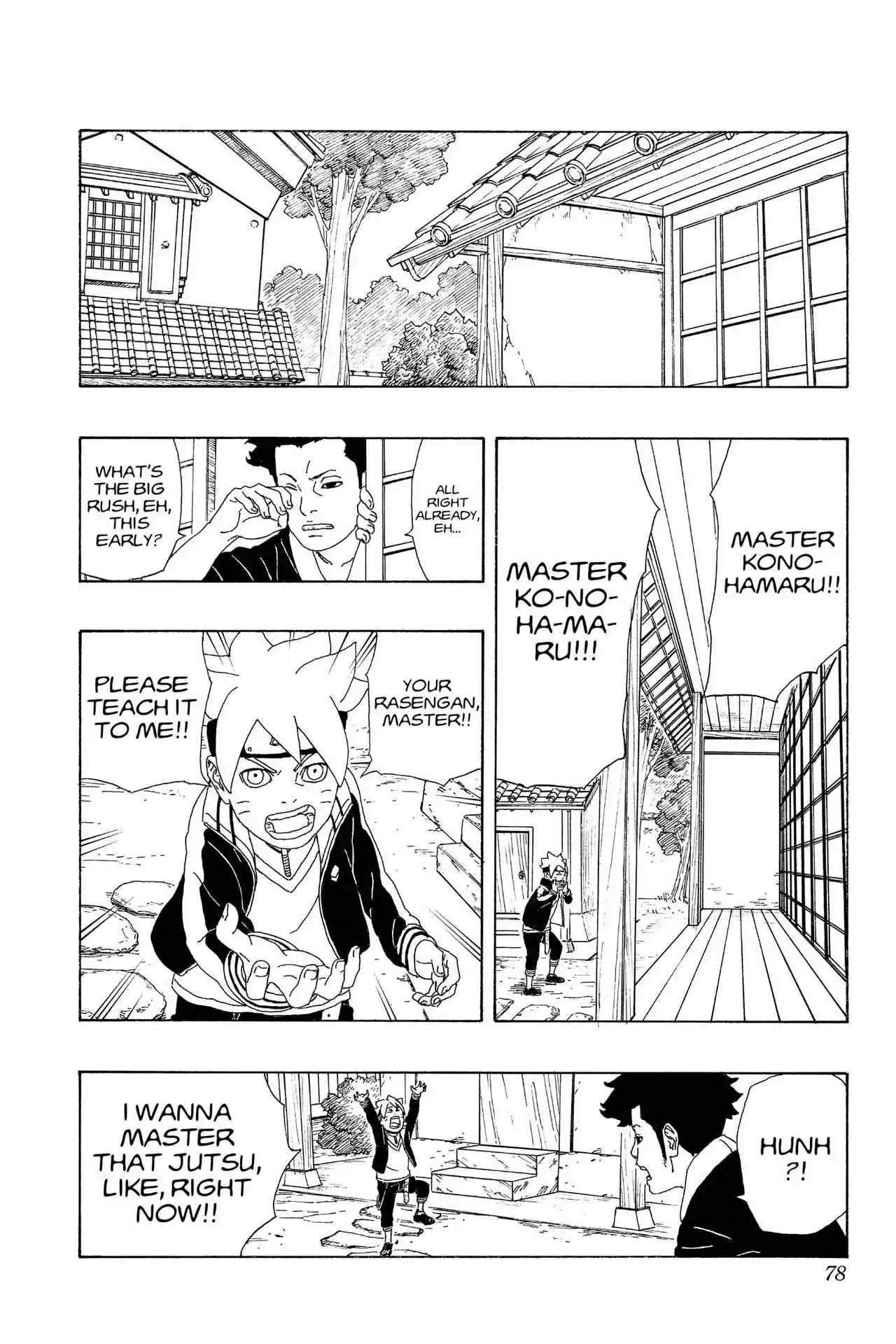 Boruto: Naruto Next Generations Chapter 2 page 14 - Chapter 2: Vol.1 Number 2: The Training Begins!!