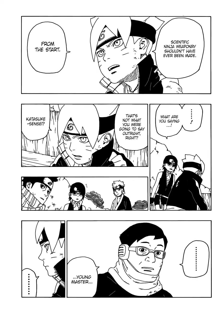Boruto: Naruto Next Generations Chapter 20 page 36 - Chapter 20: Scientific Ninja Weaponry