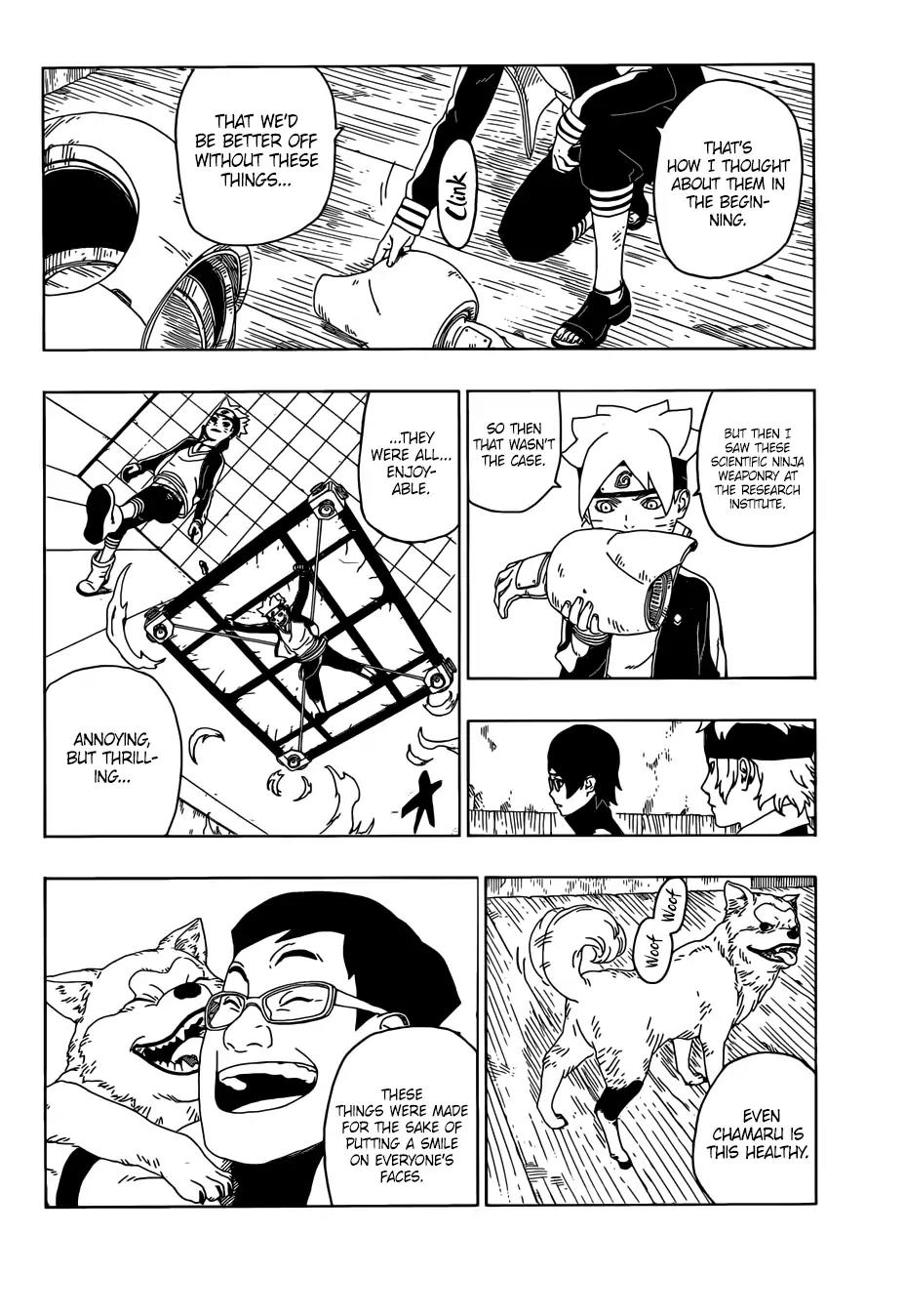 Boruto: Naruto Next Generations Chapter 20 page 37 - Chapter 20: Scientific Ninja Weaponry