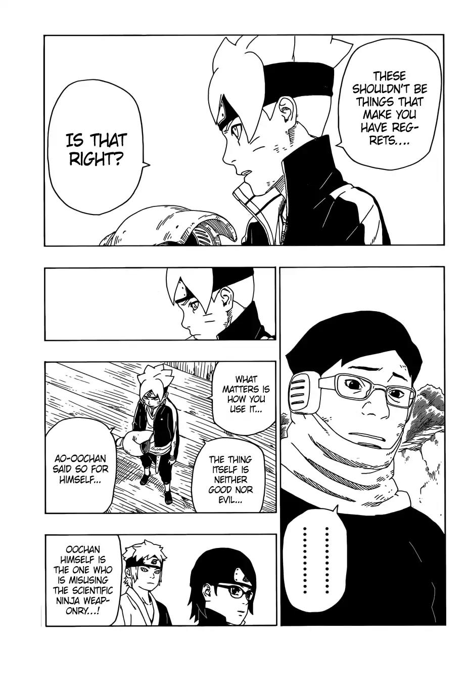 Boruto: Naruto Next Generations Chapter 20 page 38 - Chapter 20: Scientific Ninja Weaponry