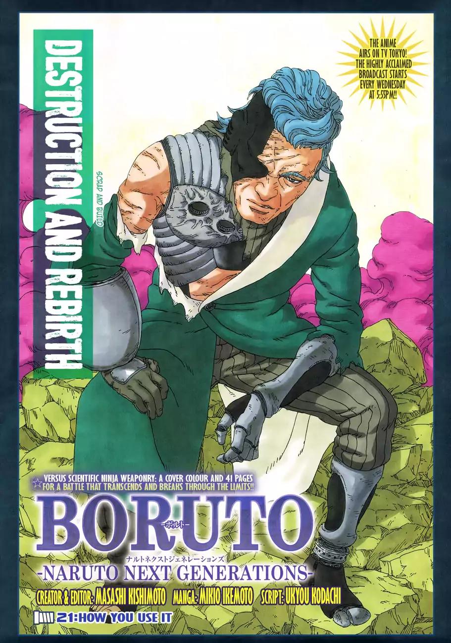 Boruto: Naruto Next Generations Chapter 21 page 1 - Chapter 21: How You Use It