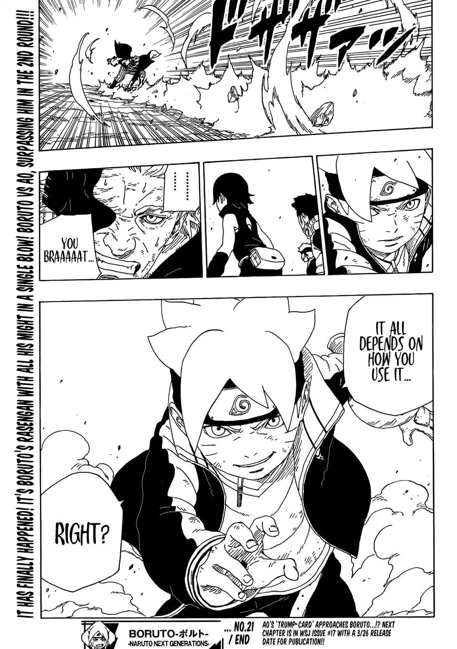 Boruto: Naruto Next Generations Chapter 21 page 42 - Chapter 21: How You Use It