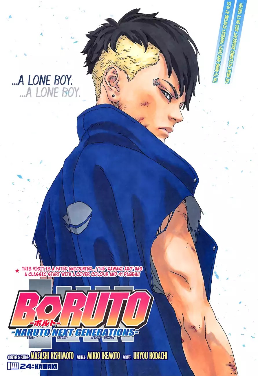 Boruto: Naruto Next Generations Chapter 24 page 1 - Chapter 24: Kawaki