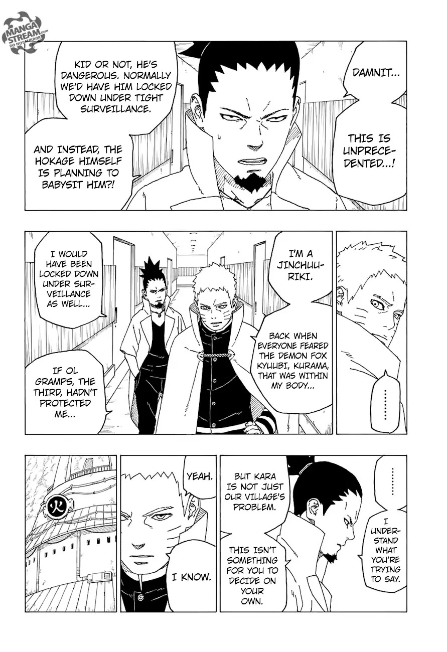 Boruto: Naruto Next Generations Chapter 26 page 15 - Chapter 26: Gift