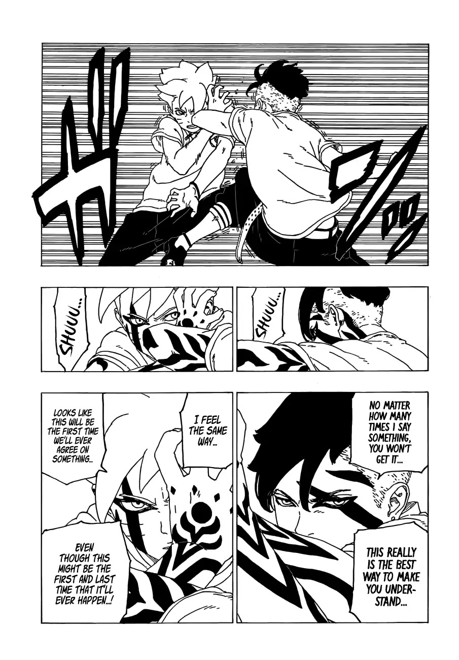 Boruto: Naruto Next Generations Chapter 27 page 12 - Chapter 27: The Breakdown of Negotiations...!!