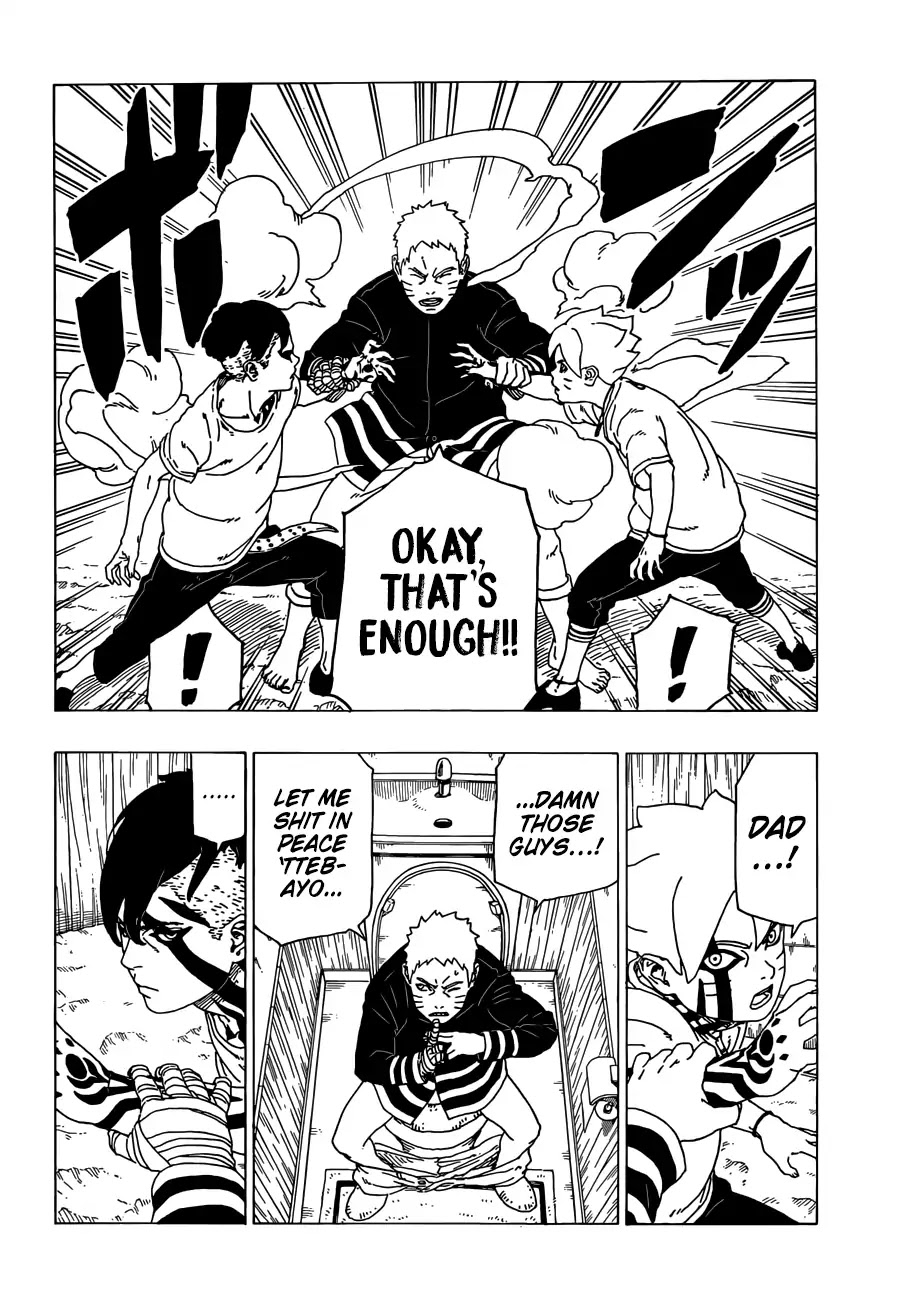 Boruto: Naruto Next Generations Chapter 27 page 13 - Chapter 27: The Breakdown of Negotiations...!!
