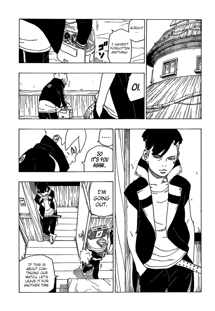 Boruto: Naruto Next Generations Chapter 27 page 16 - Chapter 27: The Breakdown of Negotiations...!!