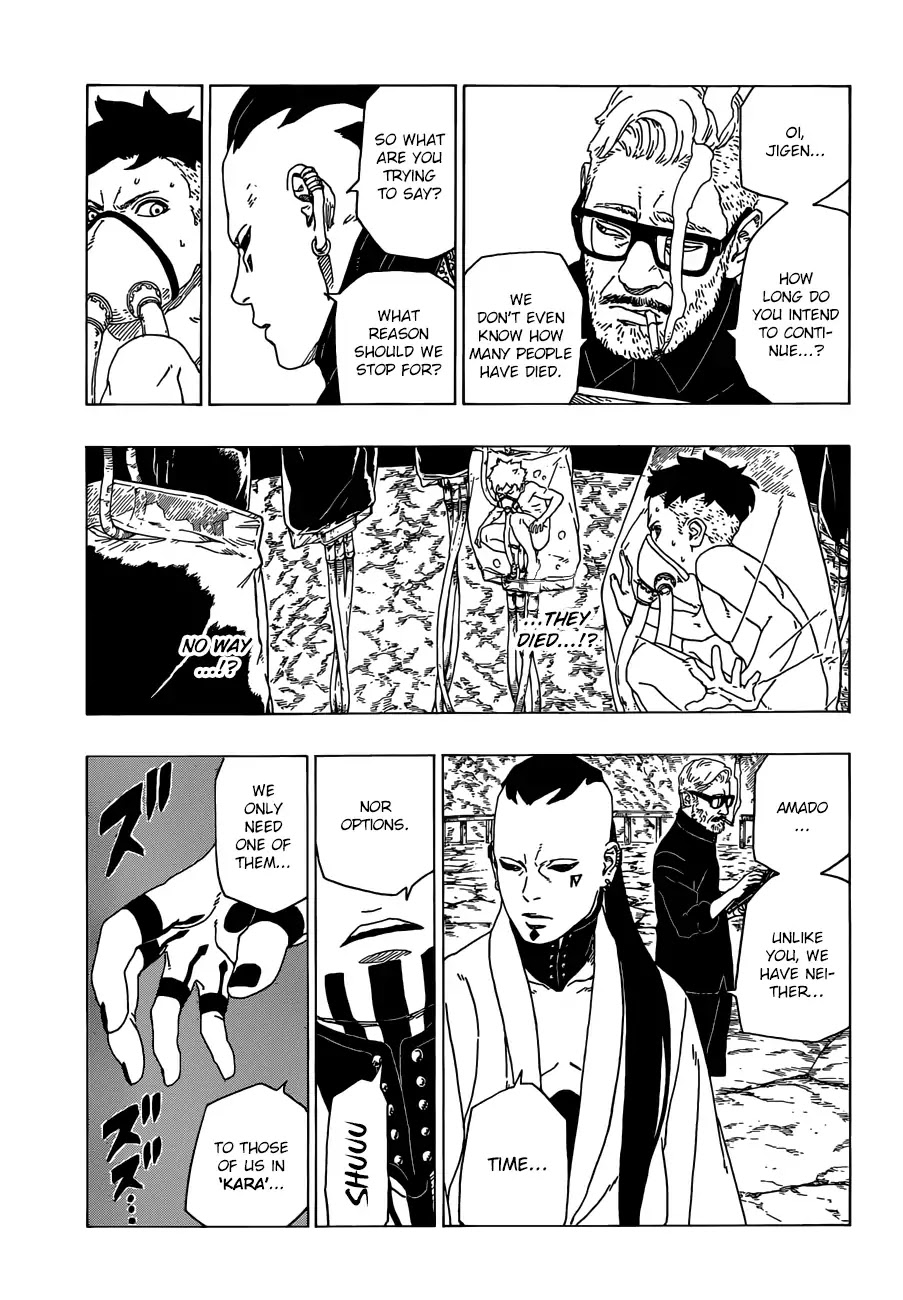 Boruto: Naruto Next Generations Chapter 27 page 22 - Chapter 27: The Breakdown of Negotiations...!!