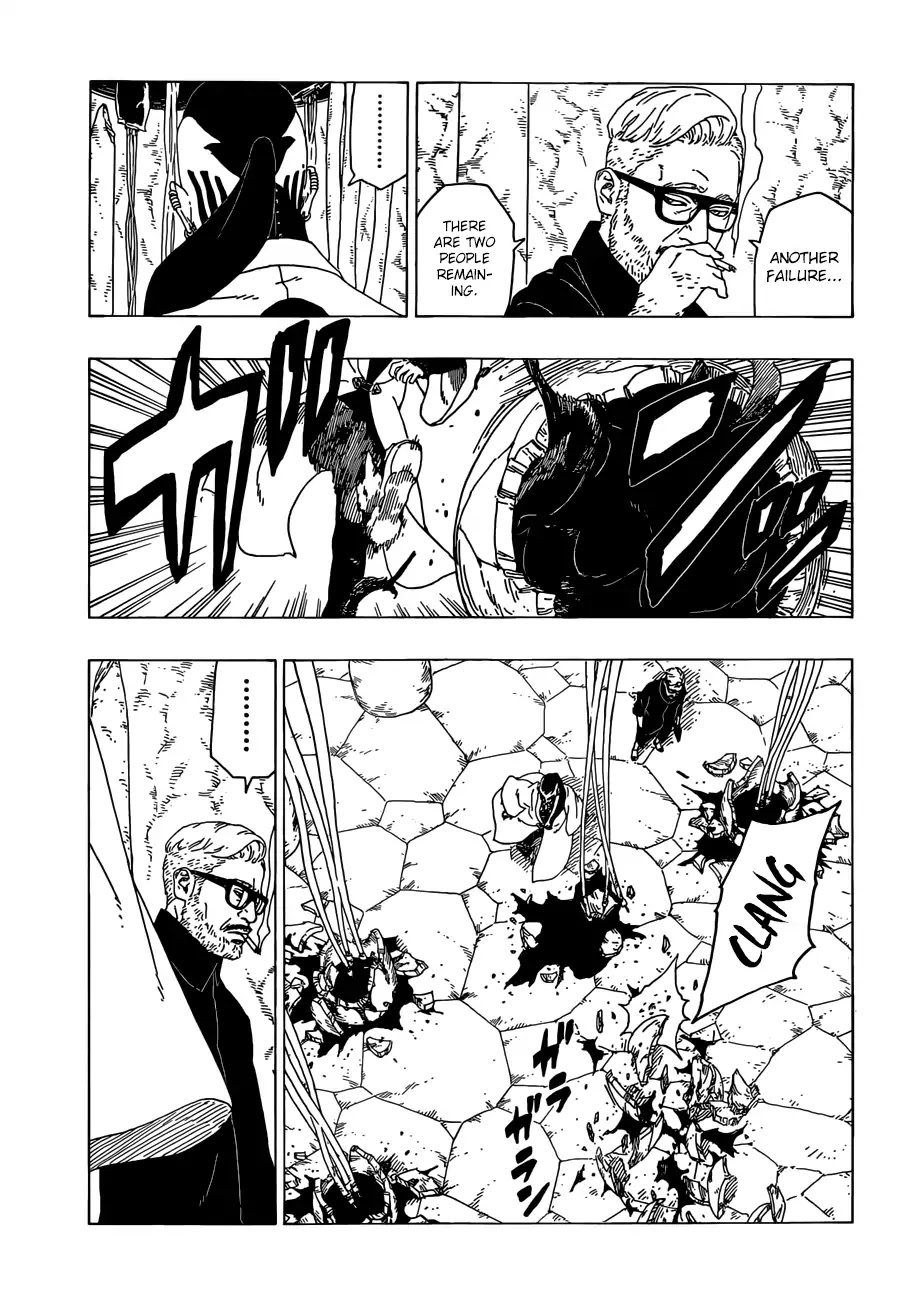 Boruto: Naruto Next Generations Chapter 27 page 28 - Chapter 27: The Breakdown of Negotiations...!!