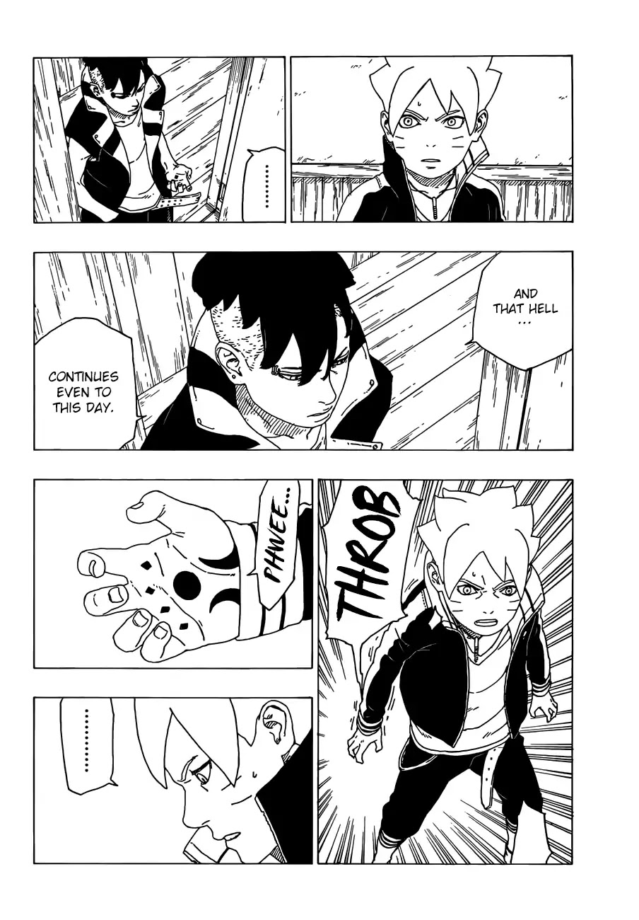 Boruto: Naruto Next Generations Chapter 27 page 33 - Chapter 27: The Breakdown of Negotiations...!!