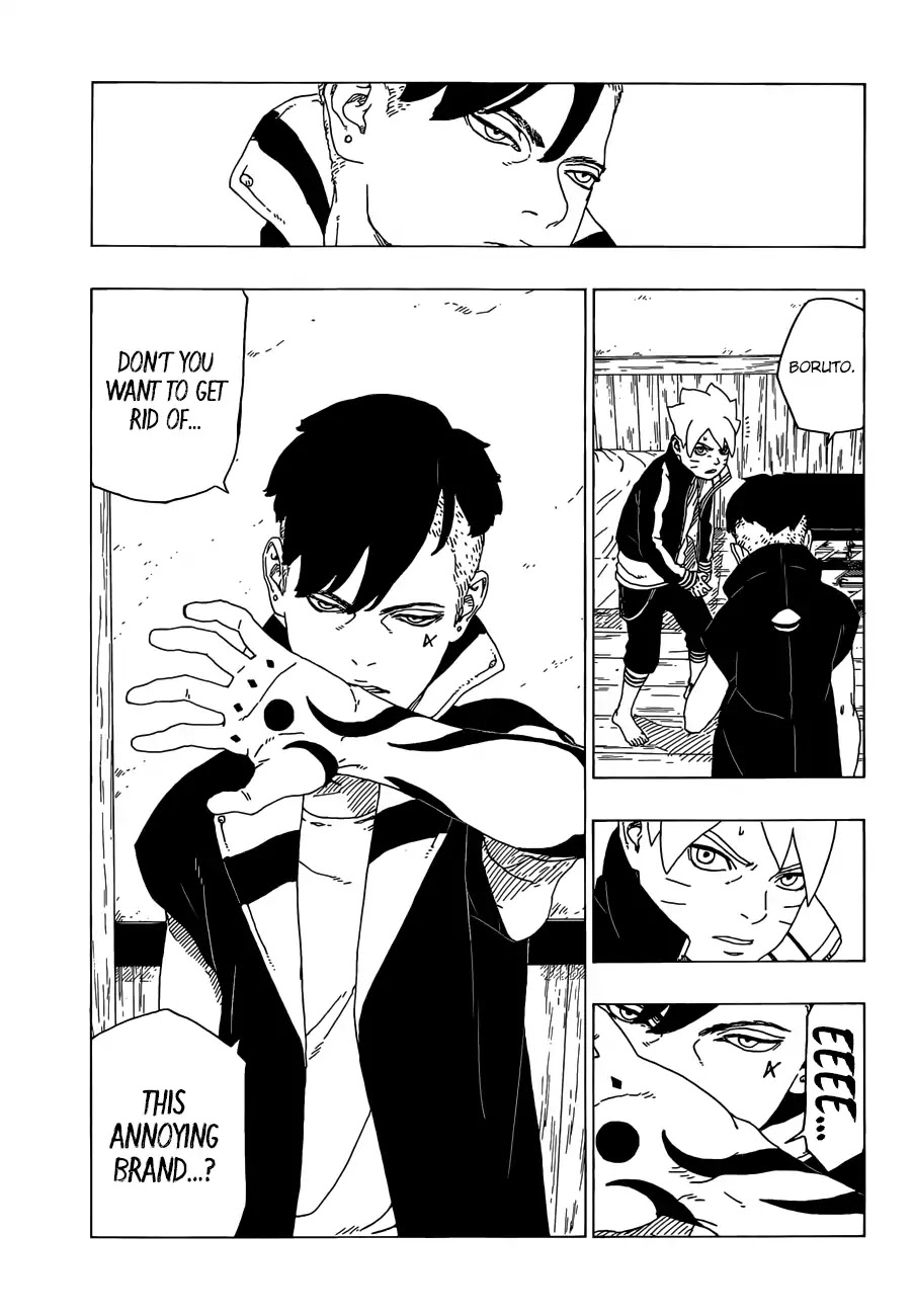 Boruto: Naruto Next Generations Chapter 27 page 34 - Chapter 27: The Breakdown of Negotiations...!!