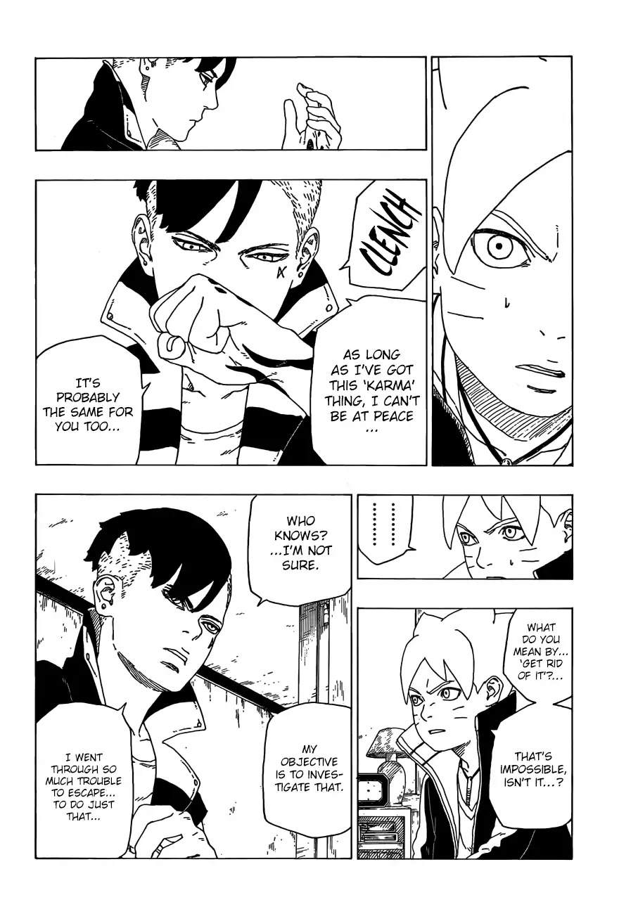 Boruto: Naruto Next Generations Chapter 27 page 35 - Chapter 27: The Breakdown of Negotiations...!!