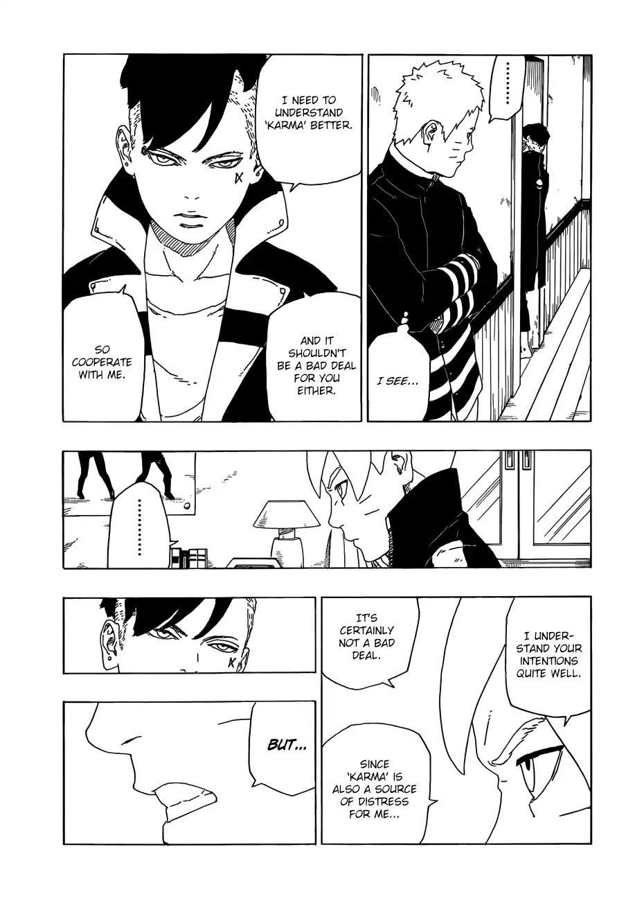 Boruto: Naruto Next Generations Chapter 27 page 36 - Chapter 27: The Breakdown of Negotiations...!!
