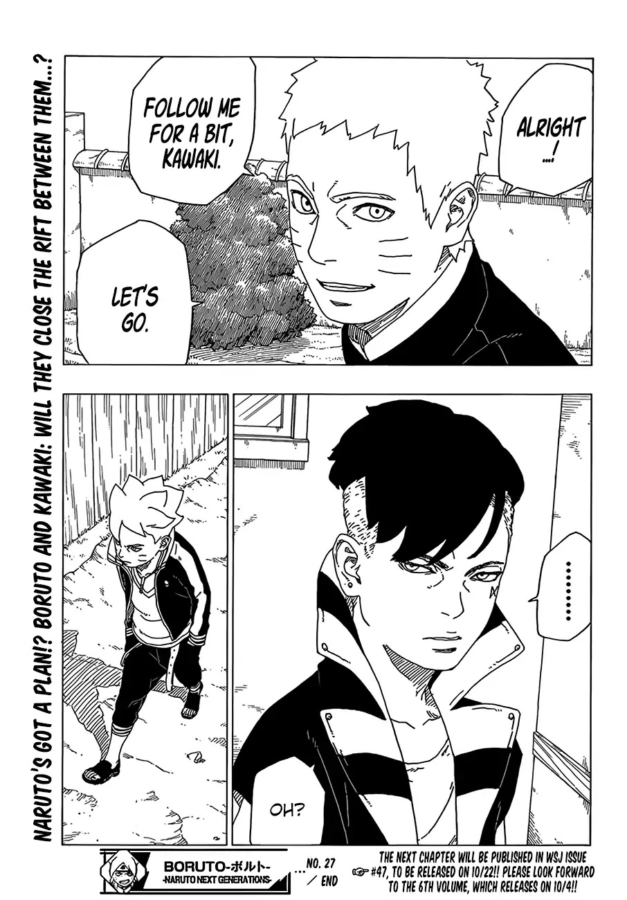 Boruto: Naruto Next Generations Chapter 27 page 42 - Chapter 27: The Breakdown of Negotiations...!!