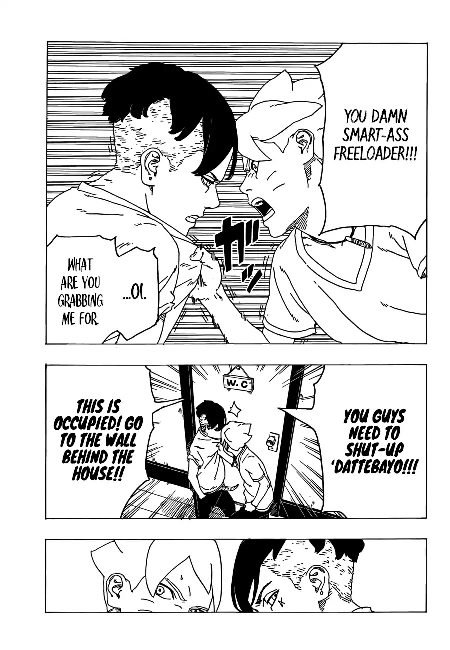 Boruto: Naruto Next Generations Chapter 27 page 6 - Chapter 27: The Breakdown of Negotiations...!!