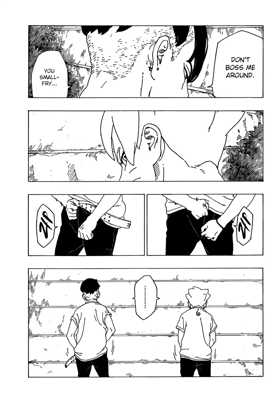 Boruto: Naruto Next Generations Chapter 27 page 8 - Chapter 27: The Breakdown of Negotiations...!!