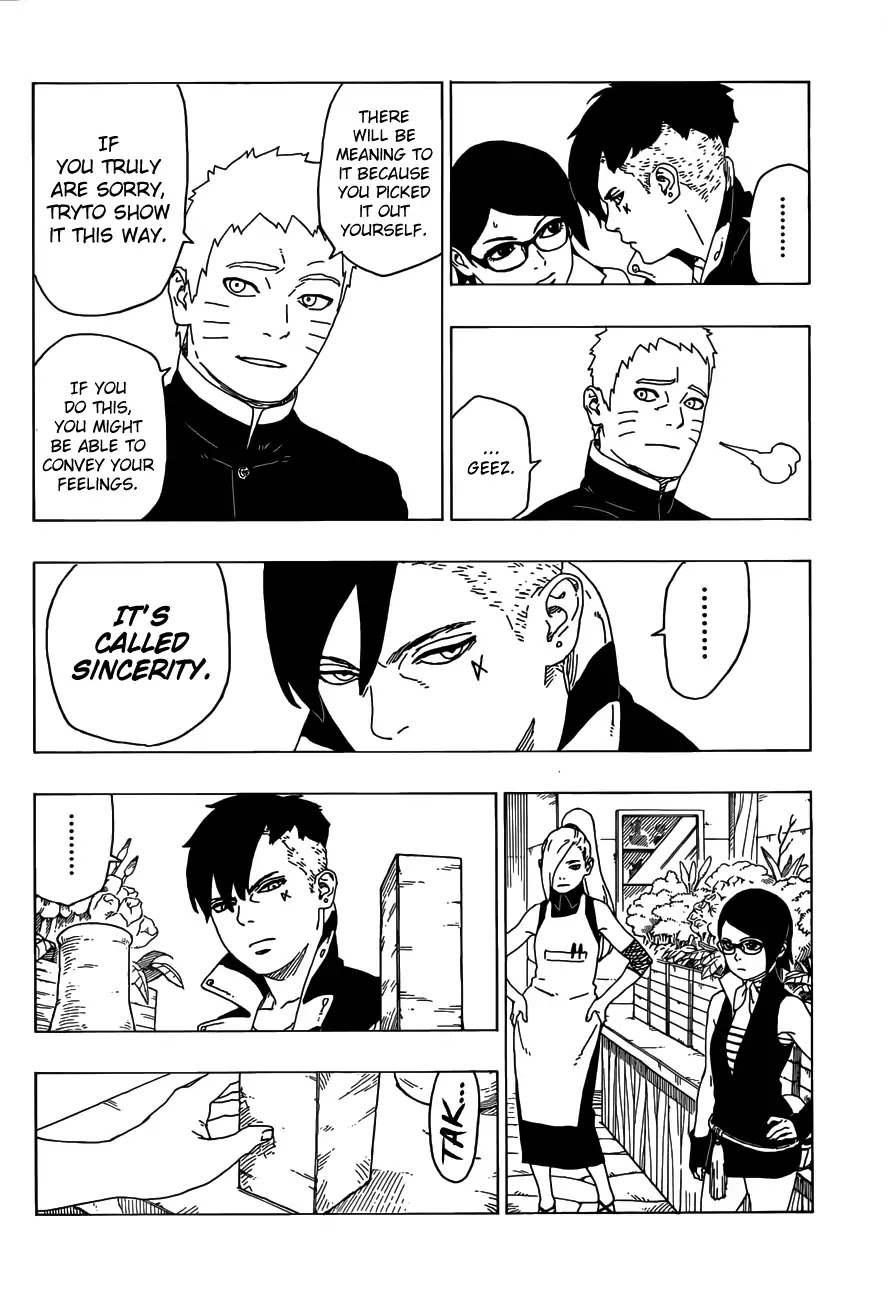 Boruto: Naruto Next Generations Chapter 28 page 21 - Chapter 28: Flowers