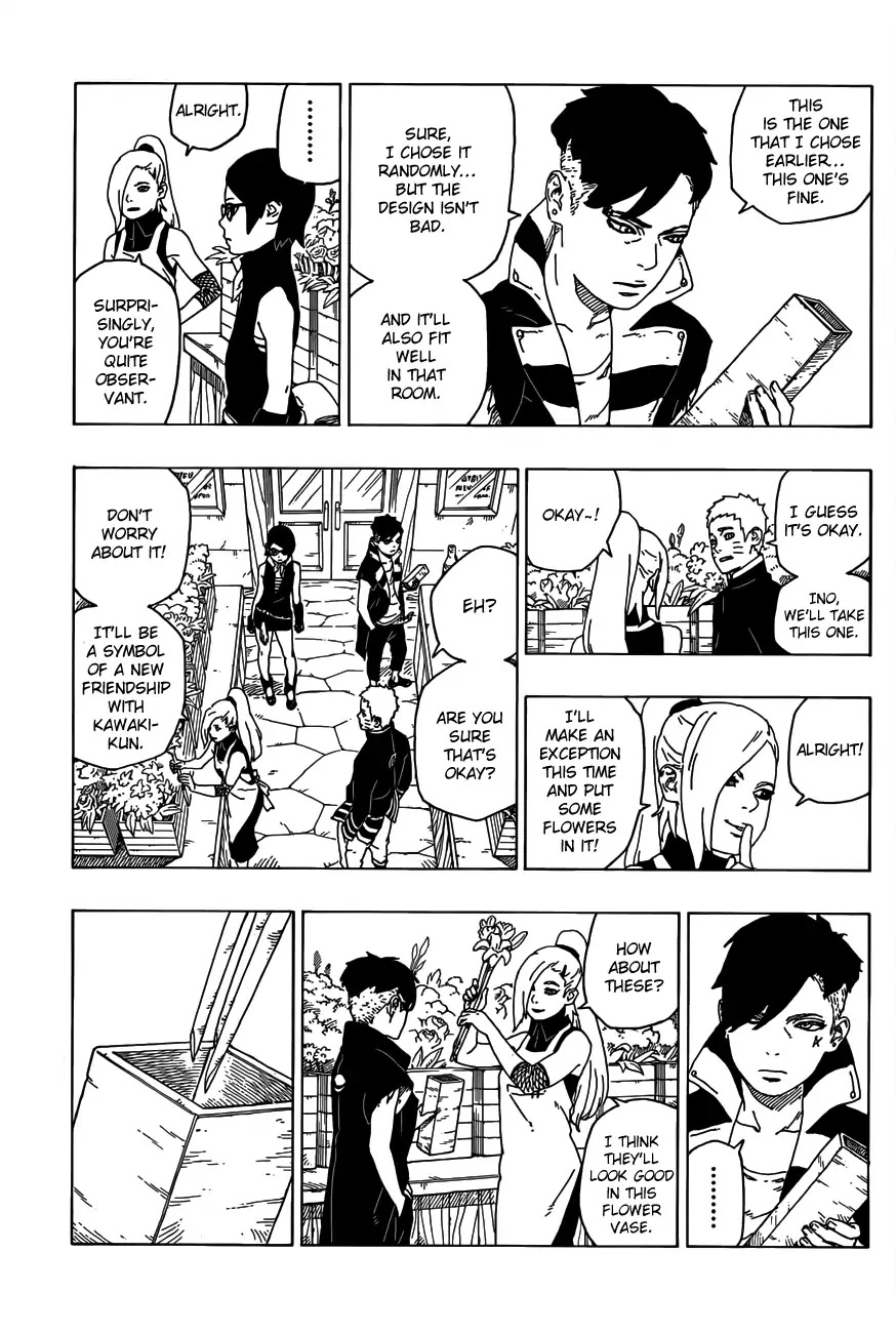 Boruto: Naruto Next Generations Chapter 28 page 22 - Chapter 28: Flowers
