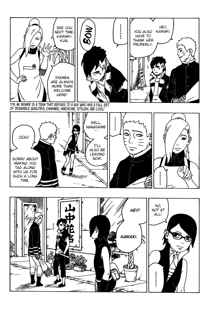 Boruto: Naruto Next Generations Chapter 28 page 31 - Chapter 28: Flowers