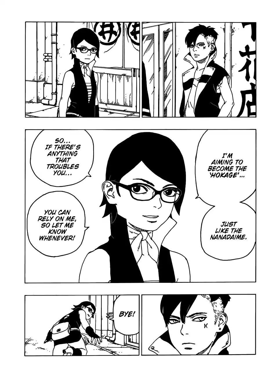 Boruto: Naruto Next Generations Chapter 28 page 32 - Chapter 28: Flowers