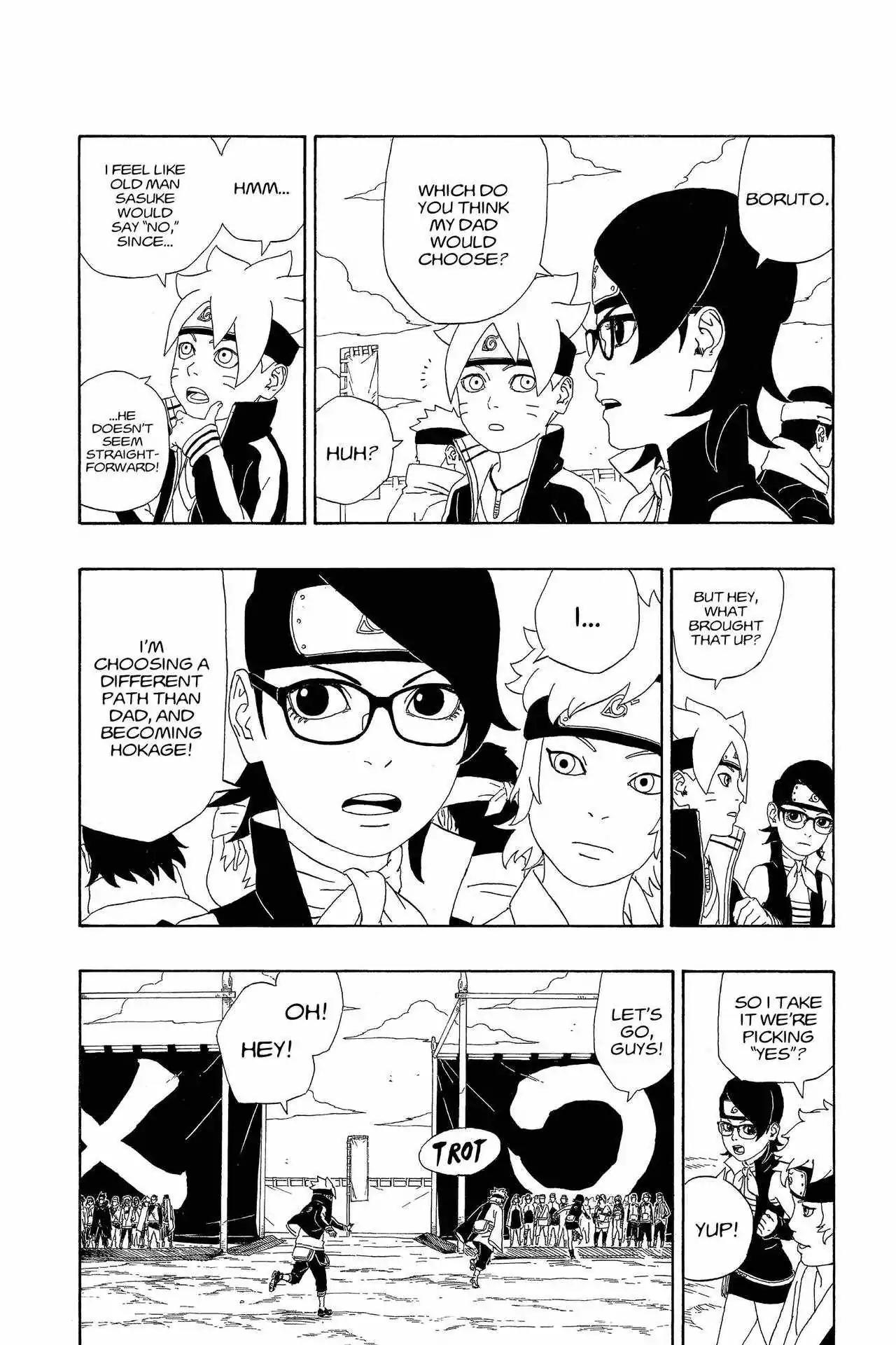 Boruto: Naruto Next Generations Chapter 3 page 12 - Chapter 3: Vol.1 Number 3: The Chunin Exam Begins!!
