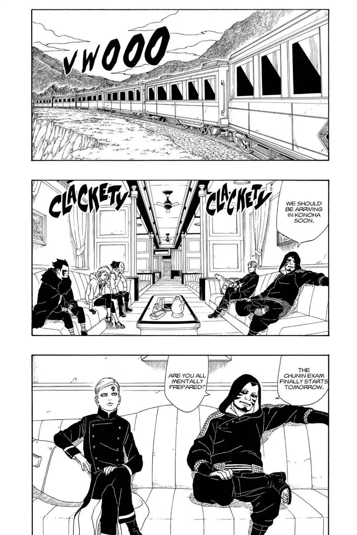 Boruto: Naruto Next Generations Chapter 3 page 2 - Chapter 3: Vol.1 Number 3: The Chunin Exam Begins!!