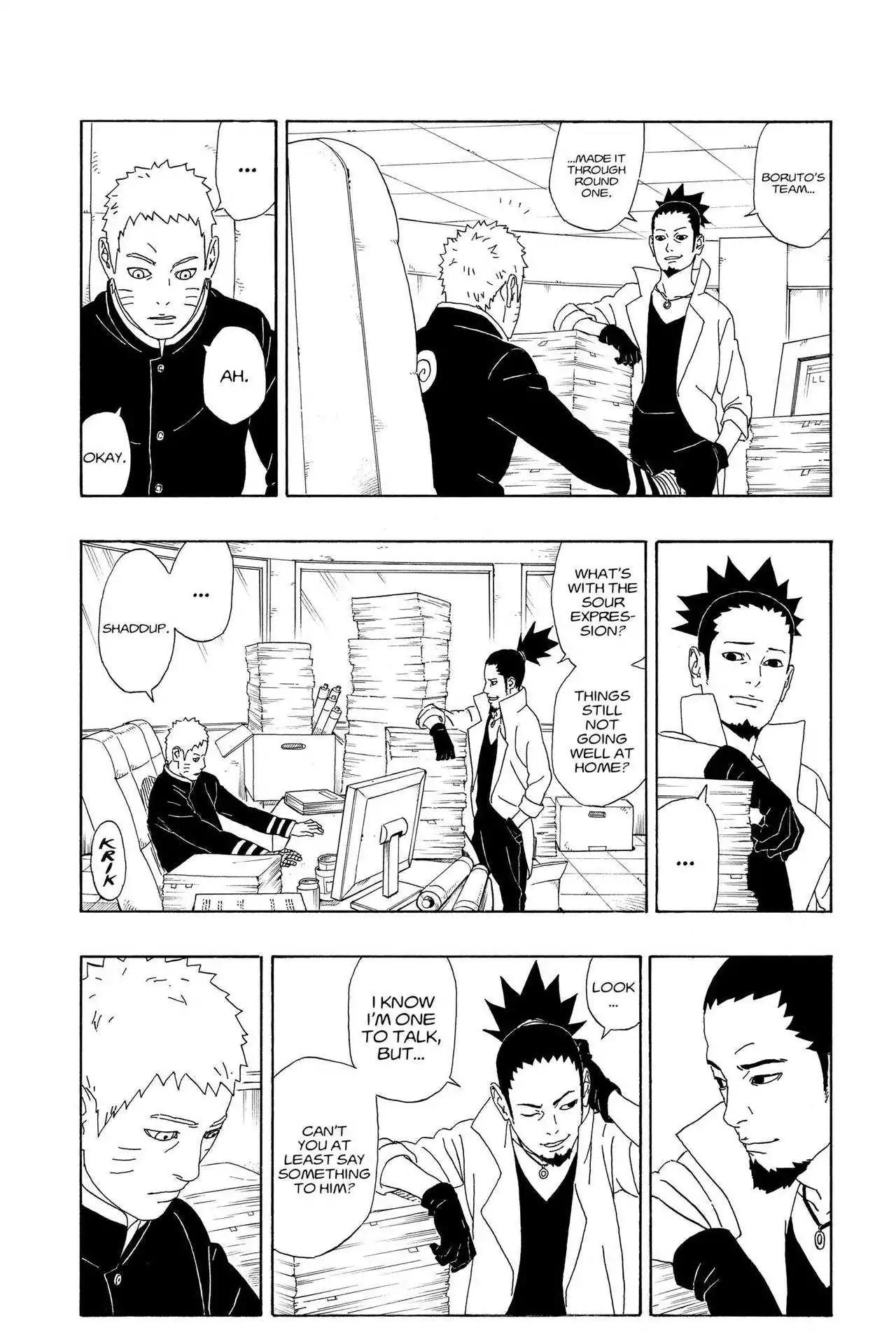 Boruto: Naruto Next Generations Chapter 3 page 22 - Chapter 3: Vol.1 Number 3: The Chunin Exam Begins!!