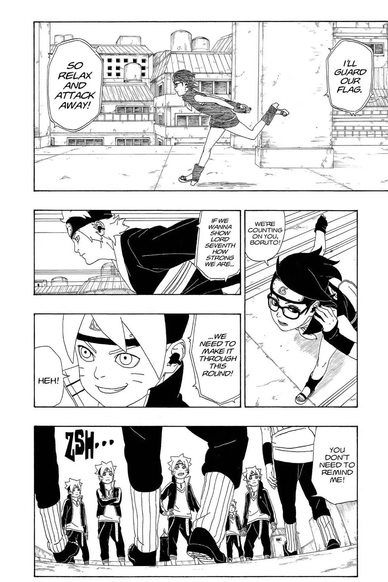 Boruto: Naruto Next Generations Chapter 3 page 34 - Chapter 3: Vol.1 Number 3: The Chunin Exam Begins!!
