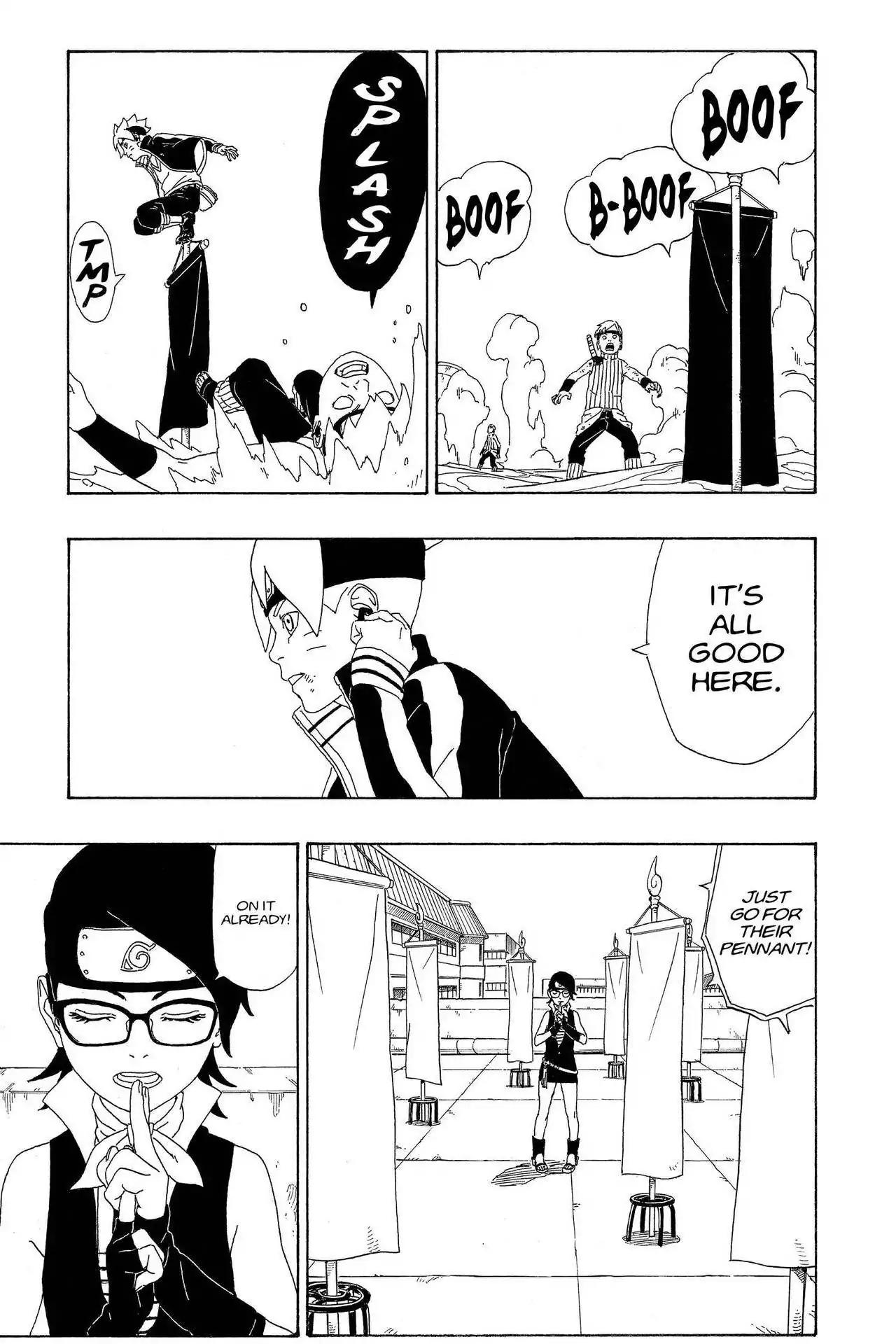 Boruto: Naruto Next Generations Chapter 3 page 45 - Chapter 3: Vol.1 Number 3: The Chunin Exam Begins!!