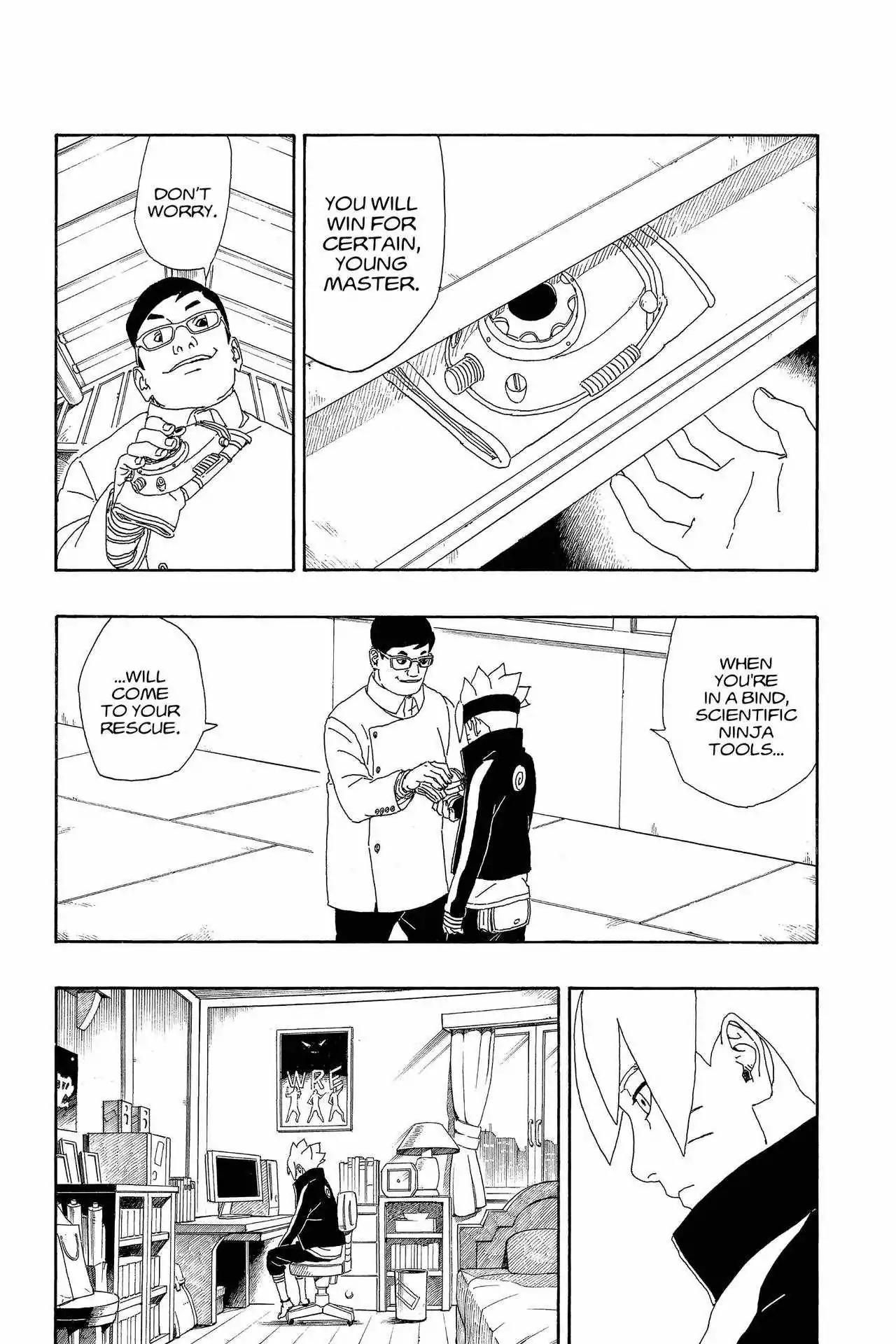 Boruto: Naruto Next Generations Chapter 3 page 9 - Chapter 3: Vol.1 Number 3: The Chunin Exam Begins!!