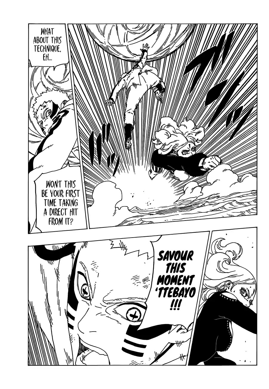 Boruto: Naruto Next Generations Chapter 33 page 34 - Chapter 33: Breaking The Limit