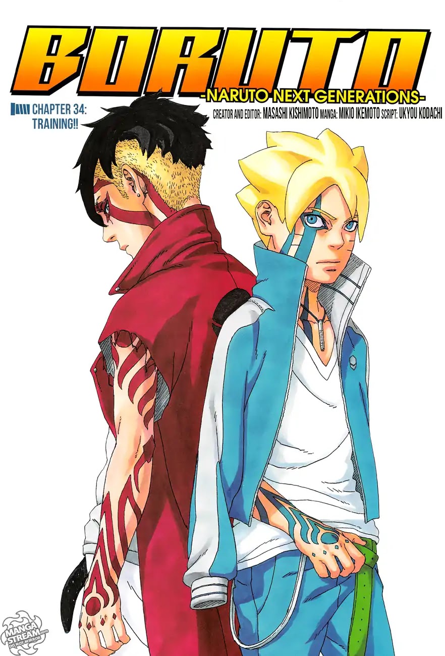 Boruto: Naruto Next Generations Chapter 34 page 1 - Chapter 34: Training!!