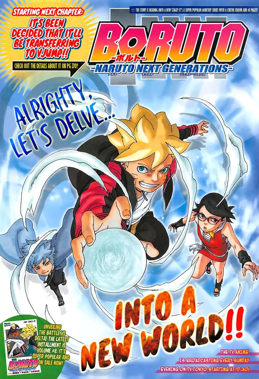 Boruto: Naruto Next Generations Chapter 35 page 1 - Chapter 35: It's up to You