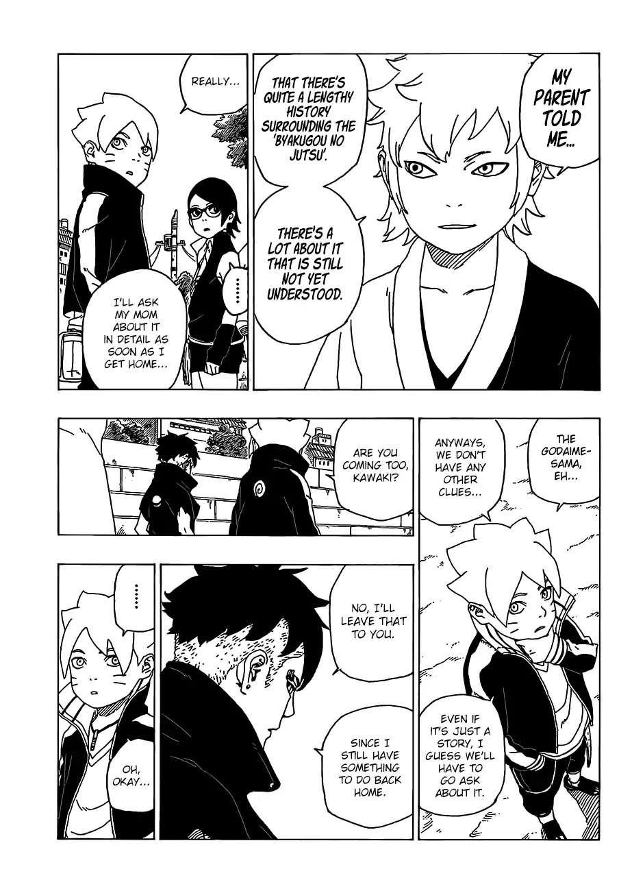 Boruto: Naruto Next Generations Chapter 35 page 28 - Chapter 35: It's up to You